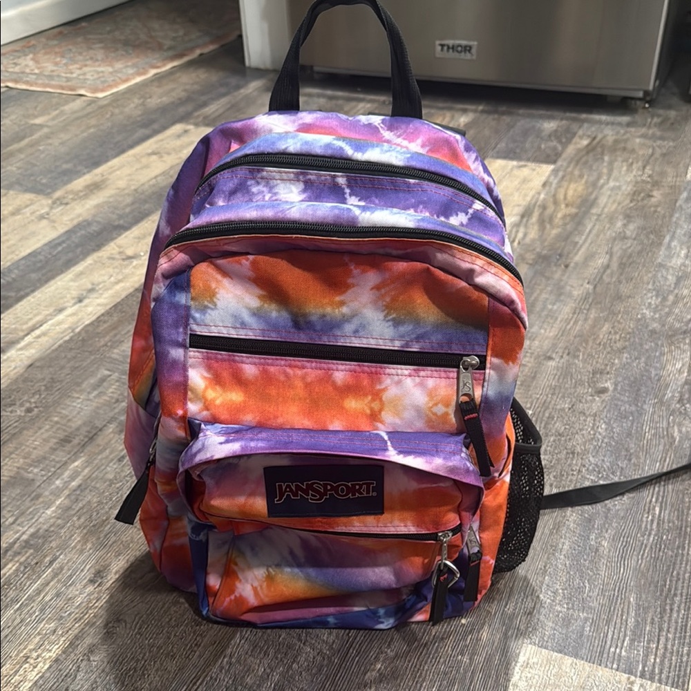 Jansport Multicolor Tie-Dye Backpack